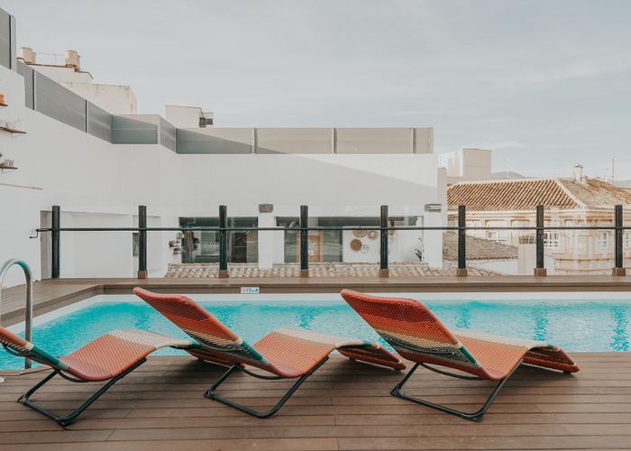 Rooftop avec Piscine Vincci Selección Posada del Patio 5* Málaga Rooftop avec Piscine Vincci Selección Posada del Patio 5* Málaga